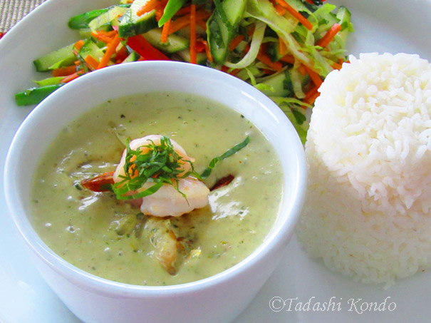 Recipe:自家製タイグリーンカレー